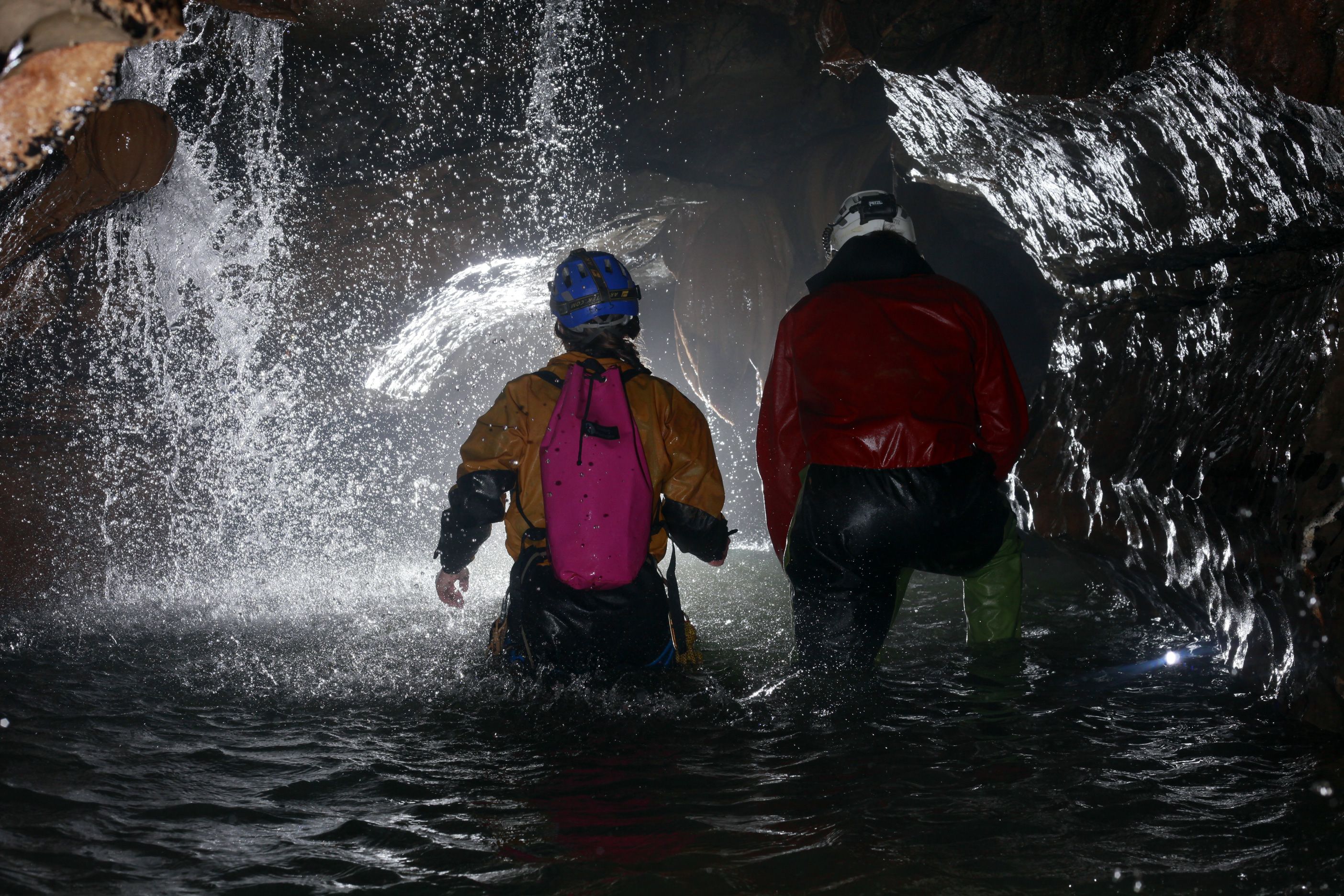 aquatique, eau, grotte, ardèche, gard